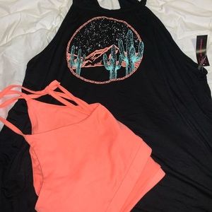 High neck tank. Band new. Bought size too big.